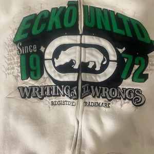 Ecko unlimited detailed heavy 90’s hoodie